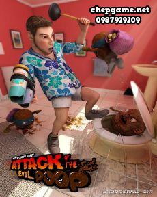 Attack of The Evil Poop