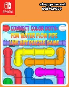 Connect Color Dots Fun Water Flow Pipe Line Art Puzzle Game