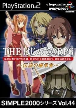 Simple 2000 Series Vol 44 The Hajimete no RPG Densetsu no Keishousha