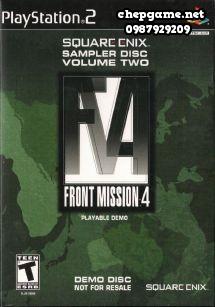 Square Enix Sampler Disc Volume Two Front Mission 4 Playable Demo