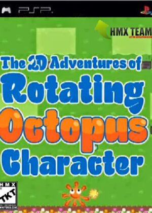 The 2D Adventures of Rotating Octopus Character