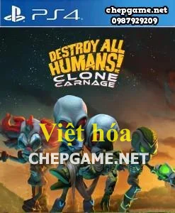 Destroy All Humans Clone Carnage - Chép Game Uy Tín ChepGame.net