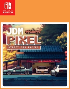 JDM Pixel Street Car Racing