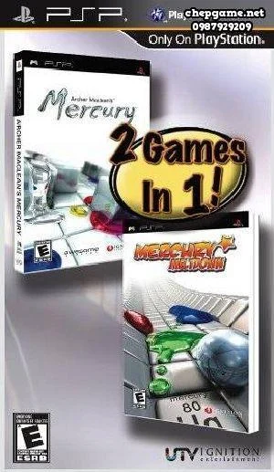 2 Games in 1 Archer Macleans Mercury and Mercury Meltdown