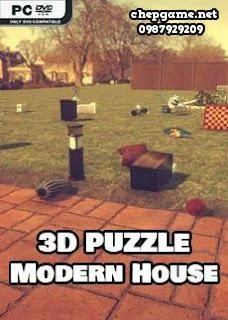 3D PUZZLE Modern House