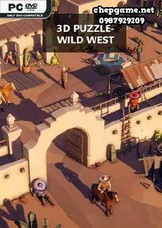 3D PUZZLE Wild West
