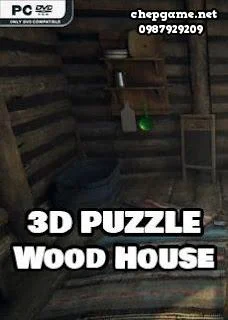 3D PUZZLE Wood House