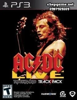 AC DC Live Rock Band Track Pack