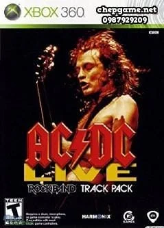 AC/DC Live Rock Band Track Pack