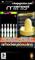 Arcade Air Hockey and Bowling