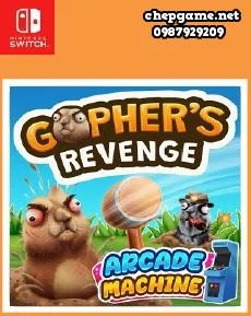 Arcade Machine Gophers Revenge