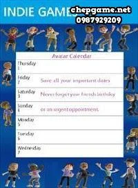 Avatar Calendar
