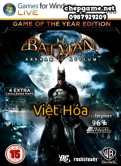 Batman Arkham Asylum Game of The Year Edition