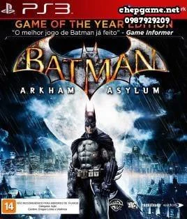 Batman Arkham Asylum Game of The Year Edition