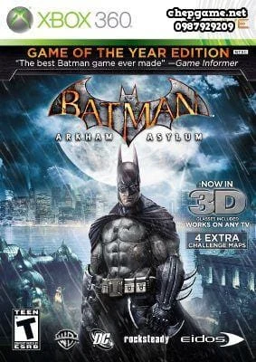 Batman Arkham Asylum GOTYE