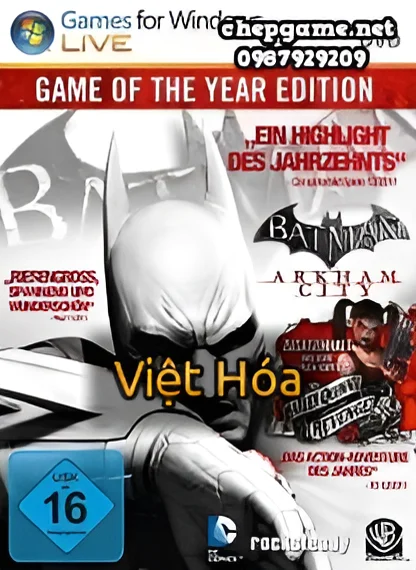 Batman Arkham City Game of The Year Edition