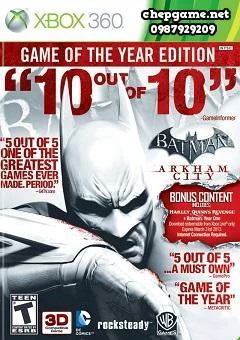 Batman Arkham City Game of The Year Edition