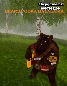 BEARS VODKA BALALAIKA