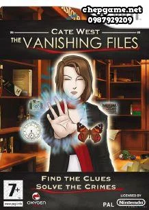 Cate West The Vanishing Files