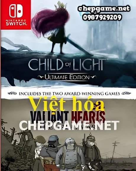 Child of Light Ultimate Edition + Valiant Hearts The Great War