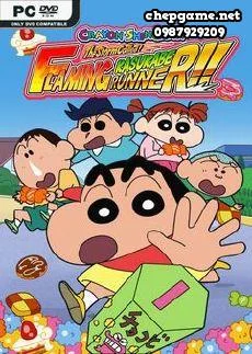 CRAYON SHINCHAN The Storm Called FLAMING KASUKABE RUNNER