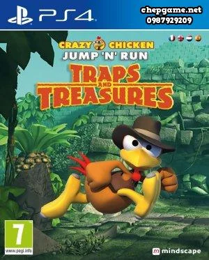 Crazy Chicken Jump N Run Traps and Treasures