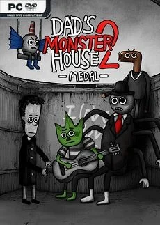 Dads Monster House 2 MEDAL