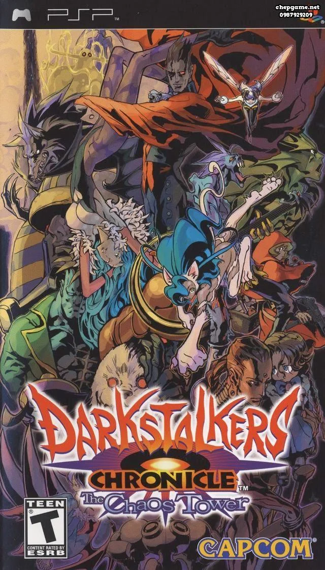 Darkstalkers Chronicle The Chaos Tower