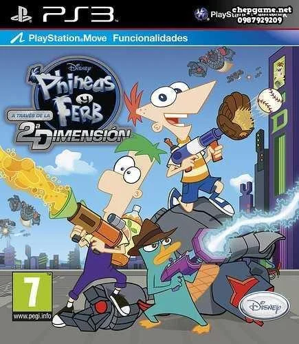 Disney Phineas and Ferb The Movie Across The 2nd Dimension