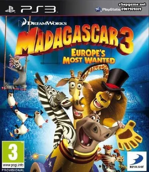 DreamWorks Madagascar 3 Europes Most Wanted