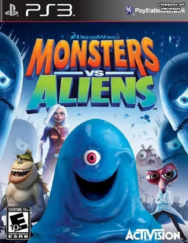 DreamWorks Monsters vs Aliens
