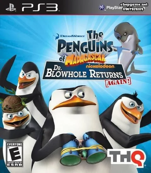 DreamWorks The Penguins of Madagascar Dr Blowhole Returns Again