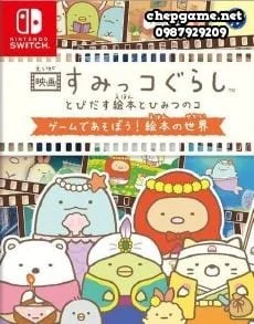Eiga Sumikko Gurashi Tobidasu Ehon to Himitsu no Ko Game de Asobo Ehon no Sekai