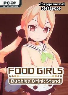 Food Girls Bubbles Drink Stand