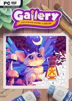 Gallery Coloring book and decor