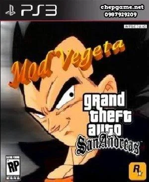 Grand Theft Auto San Andreas Mod Vegeta