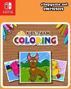 KIDS FARM COLORING