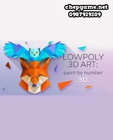 LowPoly 3D Art Paint by Number