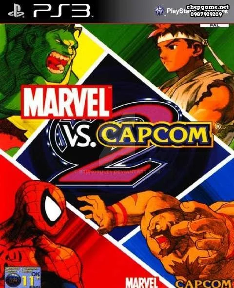 Marvel vs Capcom 2 PSN