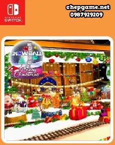 Merry Christmas Snowball Bubble