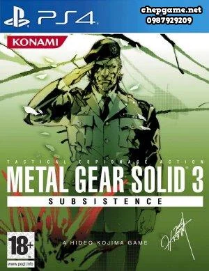 Metal Gear Solid 3 Subsistence