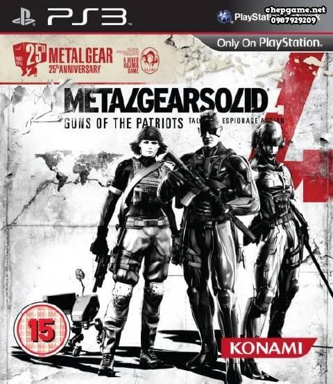 Metal Gear Solid 4 - 25th Anniversary
