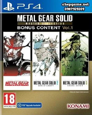 Metal Gear Solid Master Collection Bonus Content Vol 1