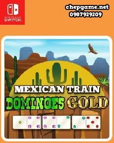Mexican Train Dominoes Gold