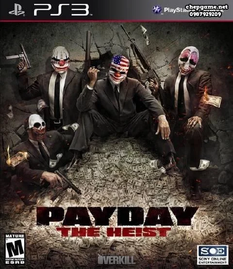 PAYDAY The Heist PSN