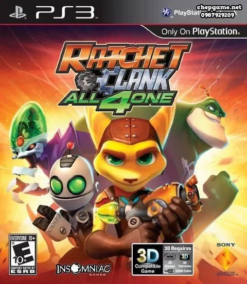 Ratchet and Clank All 4 One