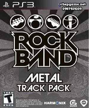 Rock Band Metal Track Pack