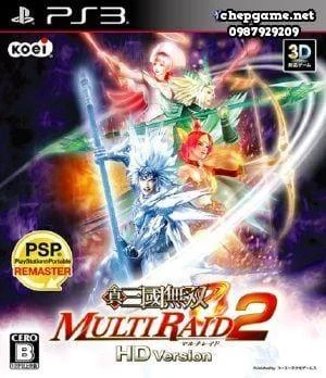 Shin Sangoku Musou Multi Raid 2 HD Version