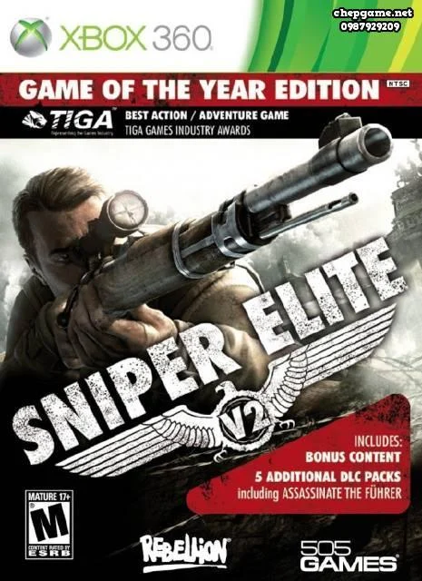 Sniper Elite V2 Game of The Year Edition