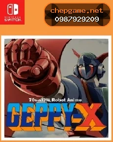 70s style Robot Anime Geppy X